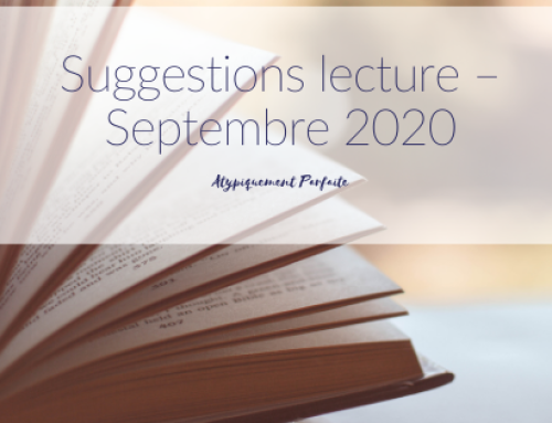 Suggestions lecture – Septembre 2020