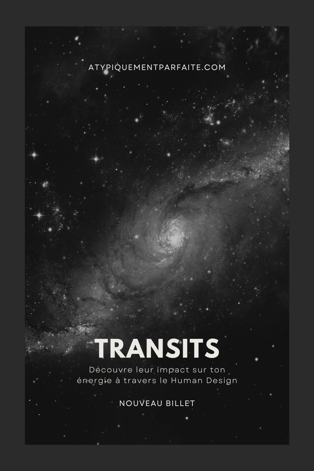 Les transits influencent notre énergie. Découvre la nature cyclique des conditonnements à travers les transits en Human Design.