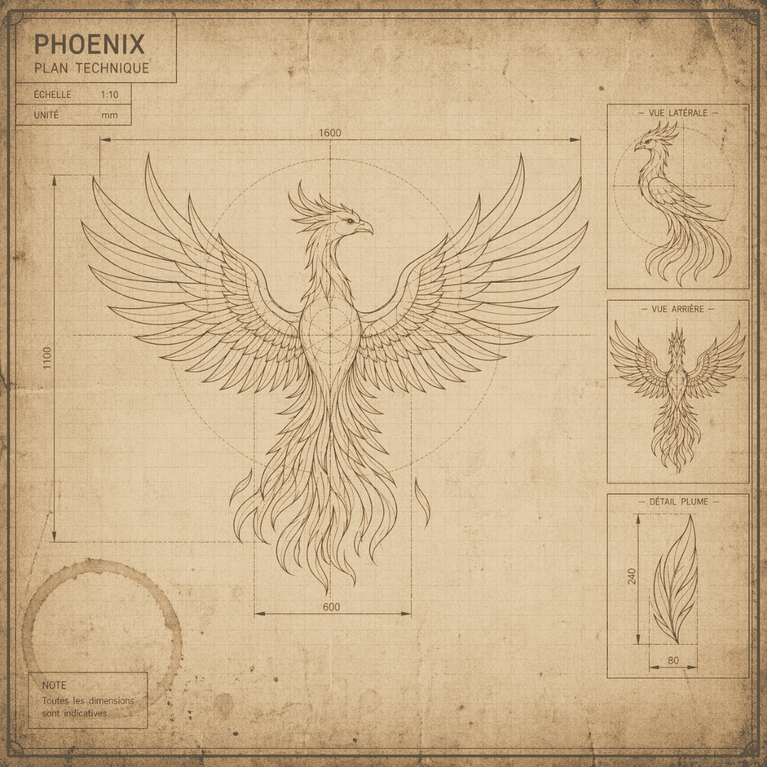 plan technique d'un phoenix