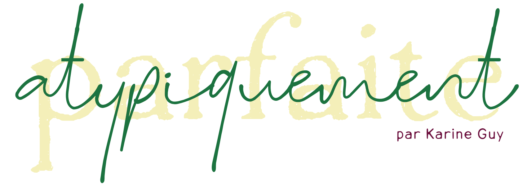Atypiquement Parfaite - Logo